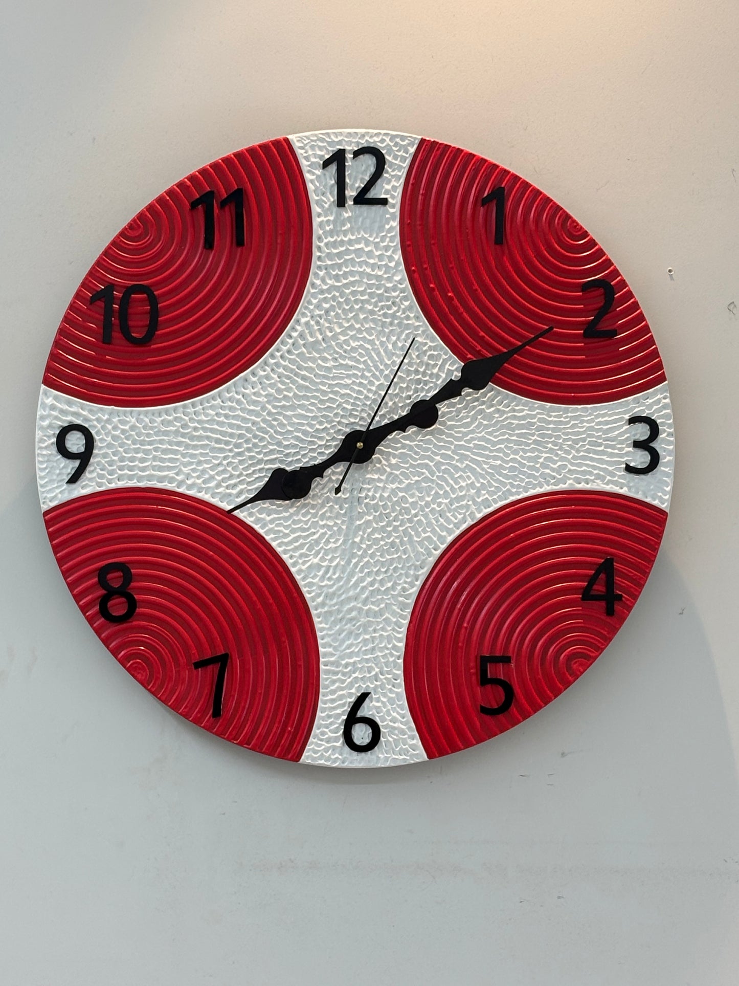 Texture wall Clock