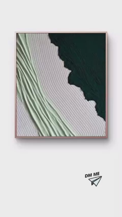 Fabric Olive Green Texture Art